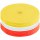 Pure2Improve | Rubber Training Markers | Red/White/Yellow